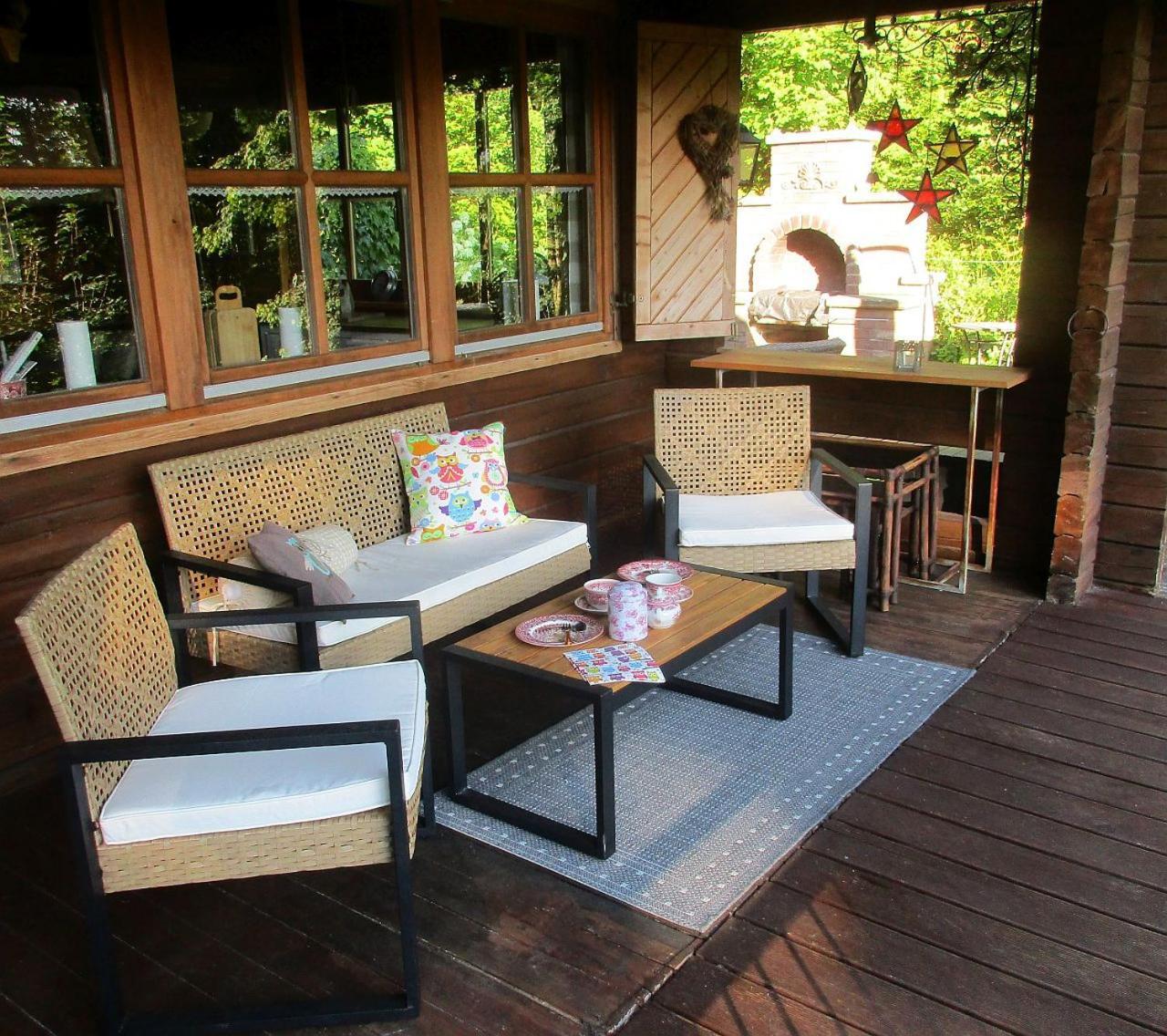 Ferienhaus Eulennest 힐더스 외부 사진